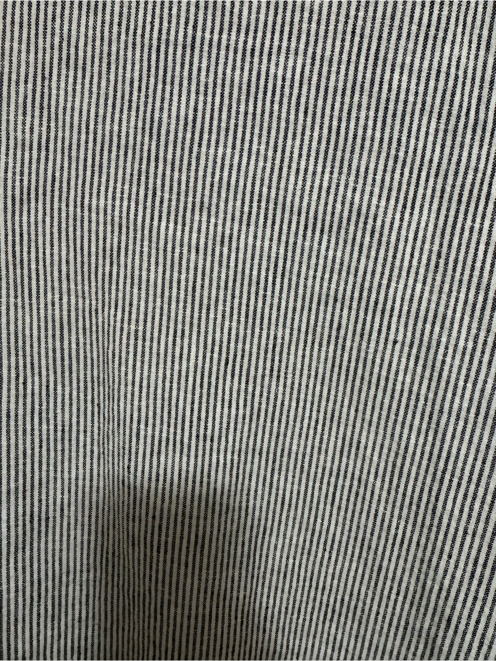 J. Crew Sleeveless Mini Shift Dress in Black & White Pinstripe - Picture 4 of 4